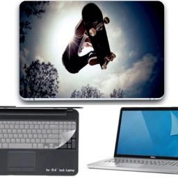 UNIXAA Vinyl Laptop Skin Sticker 3IN1 Combo With Screen Guard & Key Guard - 3326 Combo Set-image-17