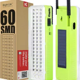Solar Rechargeable | 60 LED | 2 Mode | Extra Bright | 8 hrs Flood Lamp Emergency Light-21