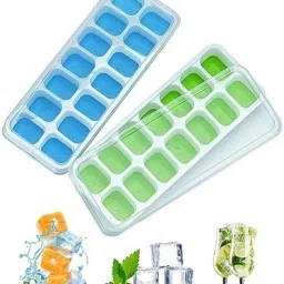 Multicolor Silicone Ice Cube Tray-38