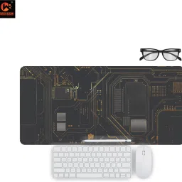 SKINADDA MousePad Anti Slip Waterproof And Washable 11 X 23 Laptop PC and Gaming JA@43 Non Slip Base Mousepad-image-23