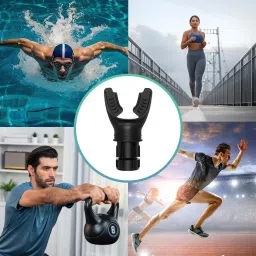 dwiti enterprise Breathing Trainer & Lung Capacity Exercise Device Portable Muscle Trainer, Exercise Trainer with Resistance image 5