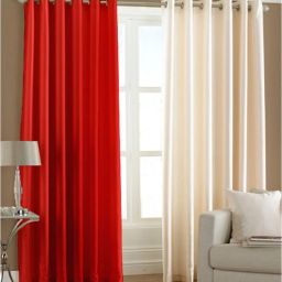 213 cm (7 ft) Polyester Door Curtain (Pack Of 2)-4