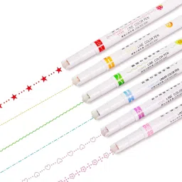Curve Colorful Highlighter Fineliner Pen-image-43