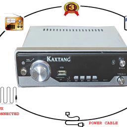KX-001BT Silver Bluetooth Super Fine Car Stereo BT Car Stereo-12