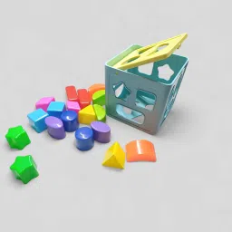 Sorting Toy with Bright Geometric Shapes-29