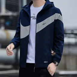 Men Colorblock Casual Jacket-picture-1
