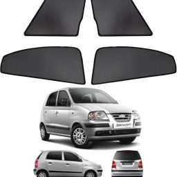 Rear Window, Side Window Sun Shade For Hyundai Santro Xing-image-5