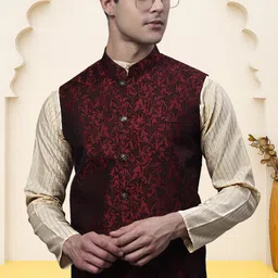 jompers Woven Men Waistcoat-picture-37