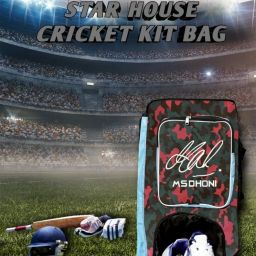 MS Dhoni Cricket Kit Duffle Bag Nylon Material-image-7