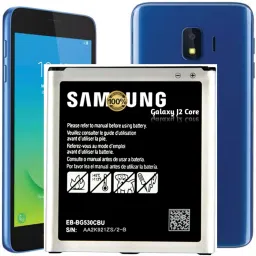 AEV Mobile Battery ForSamsung Galaxy J2 Core II Blue II 2600mAh-Only Battery-image-14