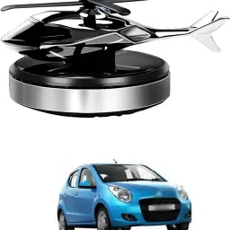 Car Air Freshener Car Fragrance Diffuser Creative Solar Helicopter Perfume 660 Air Purifier-image-69
