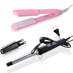 CURLEX Hair Crimper & Hair Curler Machine for Women Hair Style Personal Care Appliance Combo-image-118