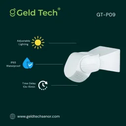 Geld Tech (GT-P09), Pir Motion Detector Sensor, Outdoor and Indoor Sensor IP65 image 4