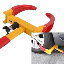 ZS-Heavy Anti Theft Car Wheel Tyre Lock Clamp Wheel Lock-11