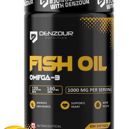 Omega-3 Fish Oil 1000mg | 180mg EPA & 120mg DHA For Muscle, eye & Joint Support-12