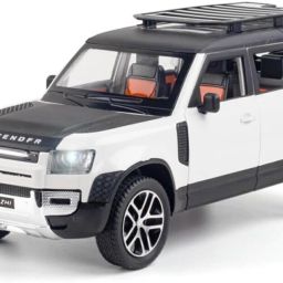 Land Rover Defender 1:32 Metal Car With Openable Door,Light & Sound Car For Kid-image-53