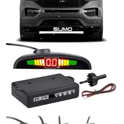 PKNB0534 Black Car Reverse Parking Sensor with LED Display 4 Sensor PKNB0534 Parking Sensor-image-1