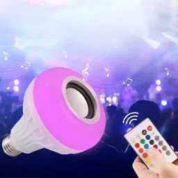 WunderVoX Smart Speaker LED Music Light Bulb Lamp with Remote Control -V4 Smart Bulb-14