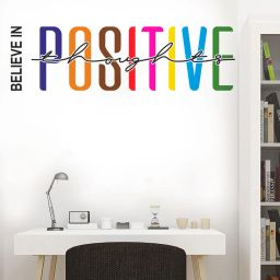 100 cm Positive Quote Self Adhesive Sticker-image-18