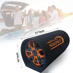 8X22 Inch Car Bass Tube Active Subwoofer for Cars Plug and Play (8x22 Inch) Car Bass Tube with a built-in amplifier Subwoofer-image-24
