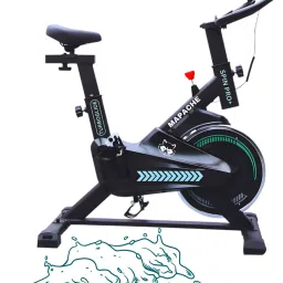 TURBOGLIDE spin bike pro+ with 8Kg Flywheel, Adjustable Resistance Indoor Cycles Exercise Bike-image-15