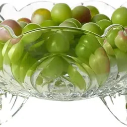 Crystal Vegetable Bowl Fruits & Vegetables Storage Bowl,Fruit Serving Tray for Snacks, Fruits & Candies-image-99