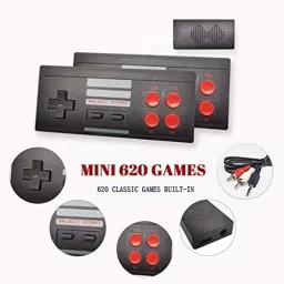Plug & Play Wireless Video Game for Kids (8 bit Retro Built-in Games) for up to 2 Players-Multi Color Limited Edition-picture-28