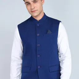 park avenue Solid Men Waistcoat-picture-10