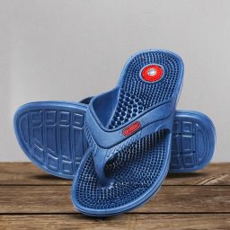 Acupressure|Flip-Flops|Natural Leg Foot Massager Slippers For Men's & Women's Men Slippers-image-64