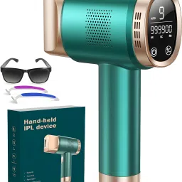 Yuva Pulse IPL Laser Hair Remover for Unisex | 999999 Flashes | Ice Cooling Painless Hair Removal for Face, Body, Bikini, Underarms-picture-2