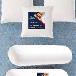 3 Cushion And 2 Bolster Microfibre Abstract Bolster Pack of 5-image-68
