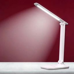 ROCKLIGHT Led Table Lamp Brighten Home USB Micro Rechargable Battery TouchDimmer Study Lamp-25