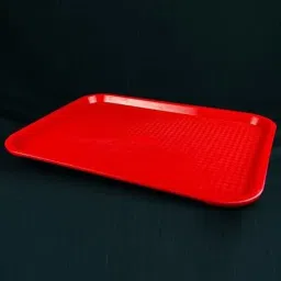 Anti Skid Design Home/Restraunt Food Serving Big Tray (12x16 inch) Tray-image-1