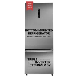 Haier 445 Litres 2 Star Frost Free Double Door Bottom Mount Convertible Refrigerator with Triple Inverter Technology (HRB-4952BIS-P, Inox Steel)-image-24