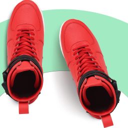Zixer Men's Biker's Style High Top Fashion Sneakers/Sports/Casual Shoes for Men || Ankle Casual Shoes for Men Latest || Motorcycle Riding Boots ||Bike Riding Biker Boots Boots For Men-image-52