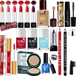 Festive makeup kit for woman with 6 lipsticks and full beauty set for girls A154-image-55