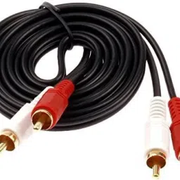 BhalTech TV-out Cable 2RCA to 2RCA Male Stereo Audio Video Cable 1.5M-22