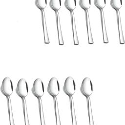 Heavy Stainless Steel Tea Spoon Set-image-97