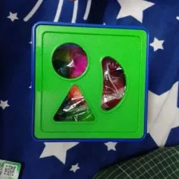 Shape Sorting Cube With 18 Shape And Different Color-CUBE BLUE-67-image-56