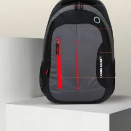 Large 35 L Laptop Backpack Medium 30 L Laptop Backpack With USB Charging Port, Water Resistant 35L (Red)-5