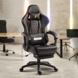 Multi-Purpose Ergonomic Gaming Chair with Head & Lumbar Pillow, Adjustable seat Gaming Chair-15