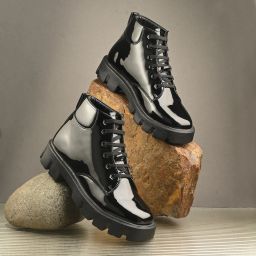 Leo Men's Chic and Chunky Comfortable Casual Boots Boots For Men-image-4