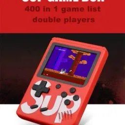BSVR Newly 400 Games Super Mario 016 Gaming Console Portable and Best For Kids Game 8 GB with Super Mario, DR Mario, Mario, Contra, Turtles, Tank, Total 400 Games-image-93