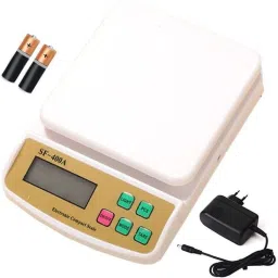 VBR's Group 10 Kg Counter Weight Machine With 2 AA Batteries, USB Cable for Home & Kitchen, Weighing Scale-11