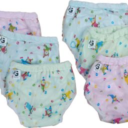 Kids PVC Diaper Cover Panty Baby Nappy Training Pant Inner Cloth Outer Plastic-28