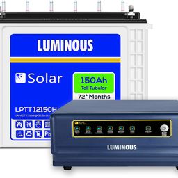 luminous Solar NXG 850 with LPTT 12150H Tubular Inverter Battery-picture-36