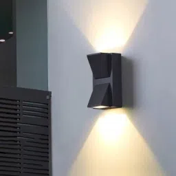 LED Optical COB Warm White Up Down LED Wall Light, K Type Double Head, IP65 Waterproof, Indoor/Outdoor Use, 10W, Less Power Consumption Post Light Outdoor Lamp-18
