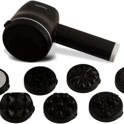 AGARO Alpha Rechargeable Handheld Body Massager With Interchangeable 8 Massage Heads 33625 Massager-image-20