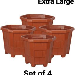 New Gardening Plant Containers Gamla Pot Plastic Flower Pot for Terrace Garden Plant Container Set-image-24