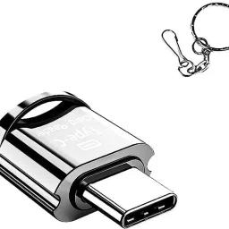 Verilux TF Card Reader with Keychain USB C to Micro SD SDHC SDXC OTG Memory Reader Card Reader-26